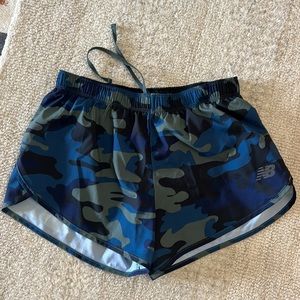 New Balance camo shorts